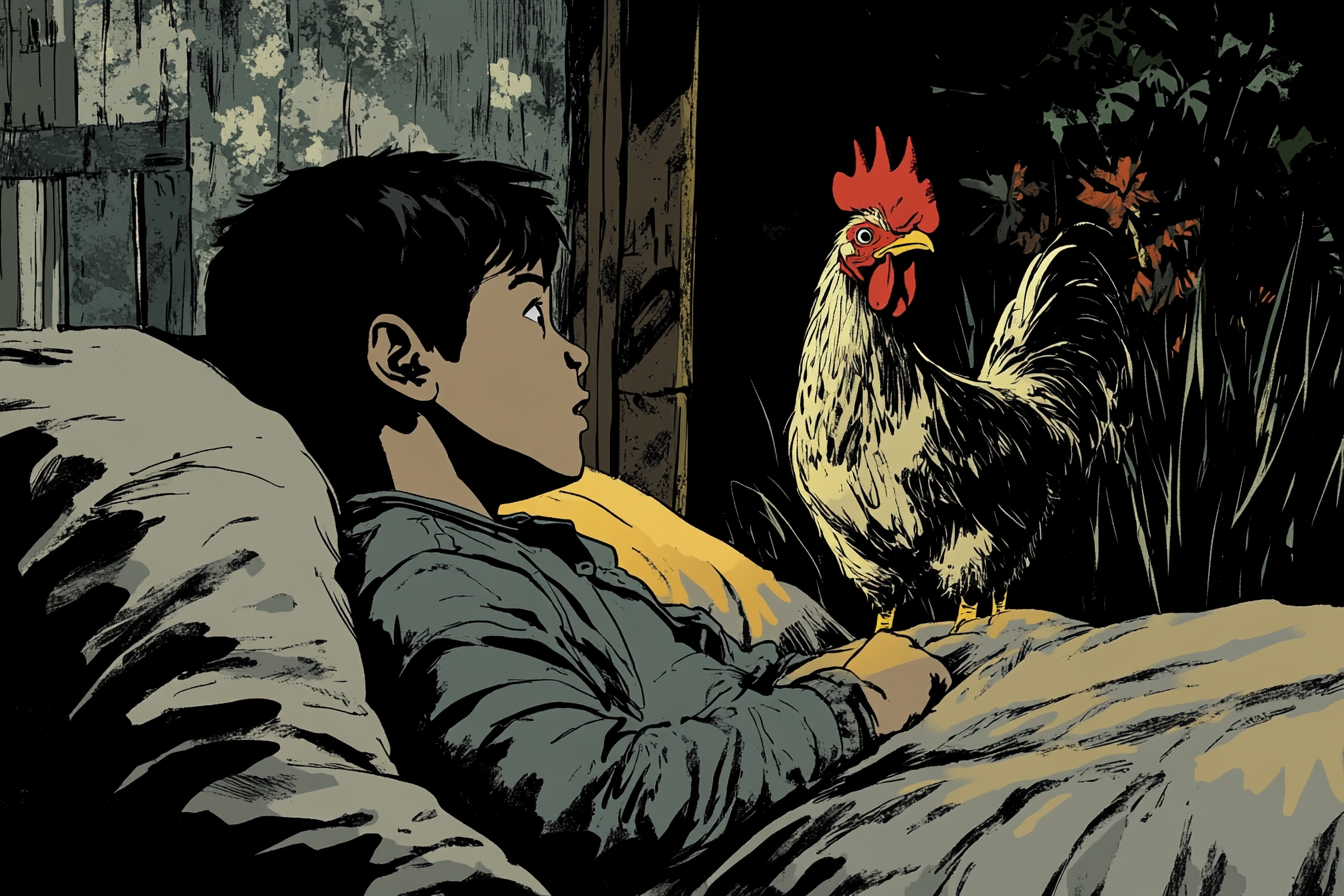 Adam and the Rooster