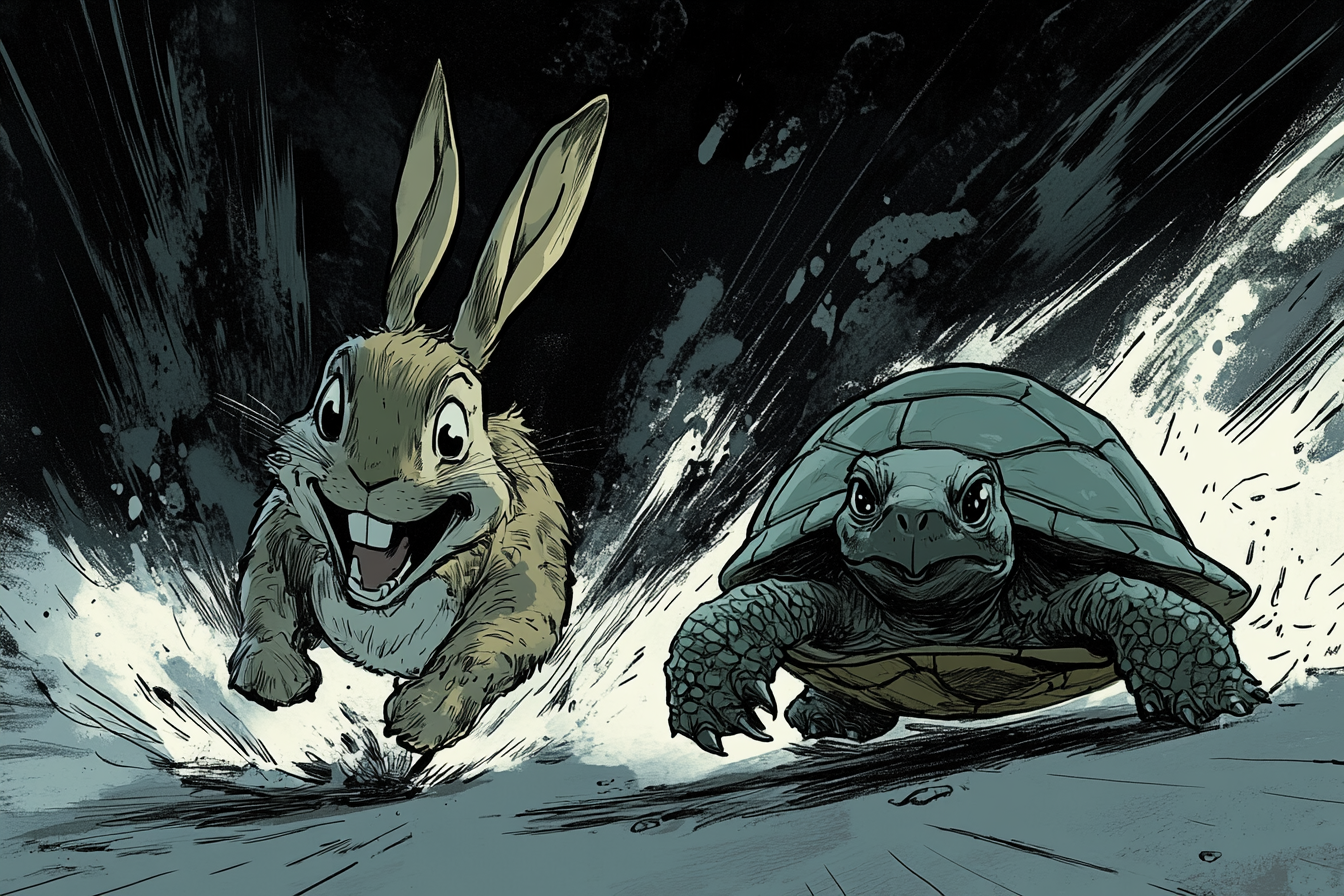 Rabbit and Turtle